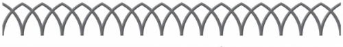 Décor Frise Acier motif découpe laser 1200x120 m m ép 6 mm Fer brut . Pour décoration de Portails, Grilles , Pergolas .