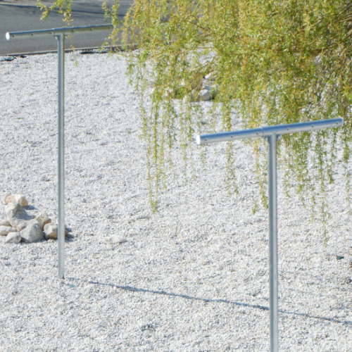 Étendoir à linge en acier Gris