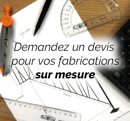 Devis pour des fabrications en fer forgé sur mesure