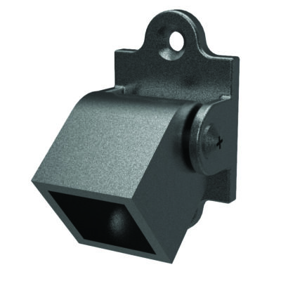 Support inclinable pour garde-corps escalier ou pente